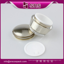 SRS luxury skin care plastic jar and luxury 15g 30g 50g acrylic wholesale cosmetic containers